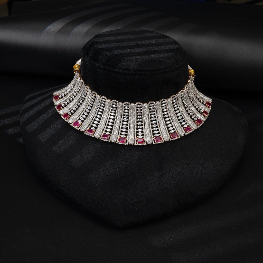 CZ Ruby Choker