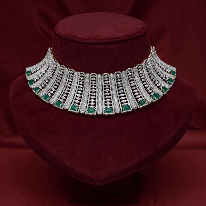 CZ Emerald Choker