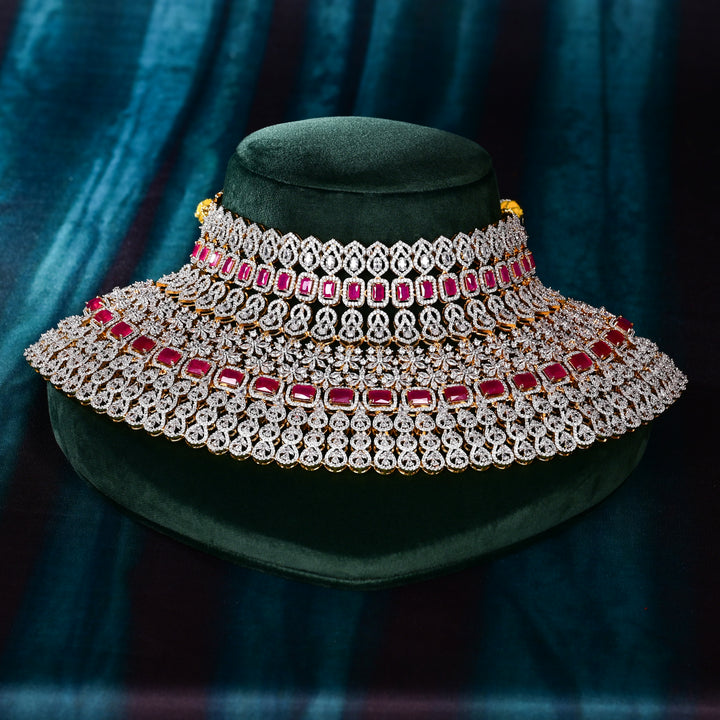 CZ Ruby Choker