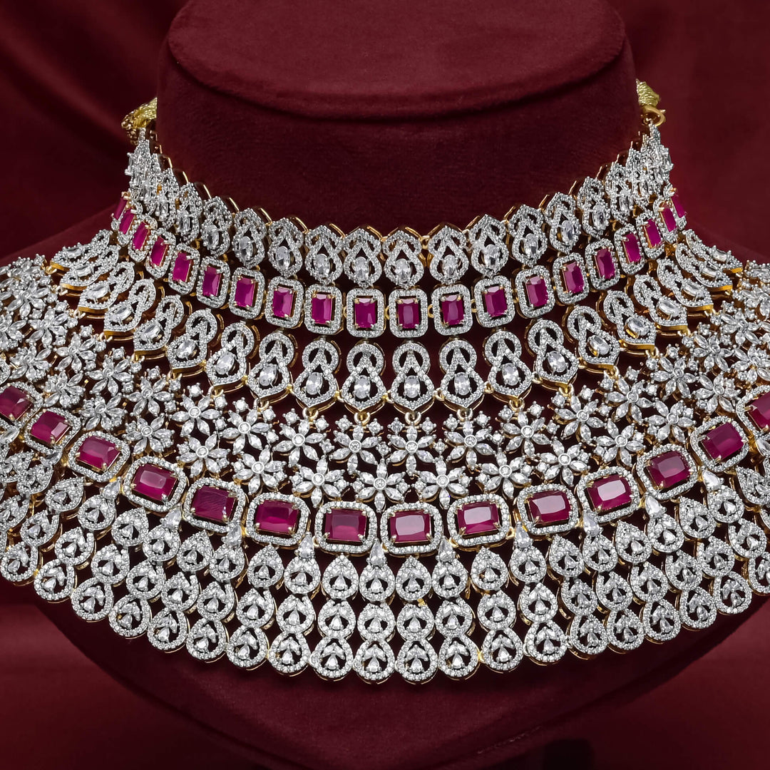 CZ Ruby Choker
