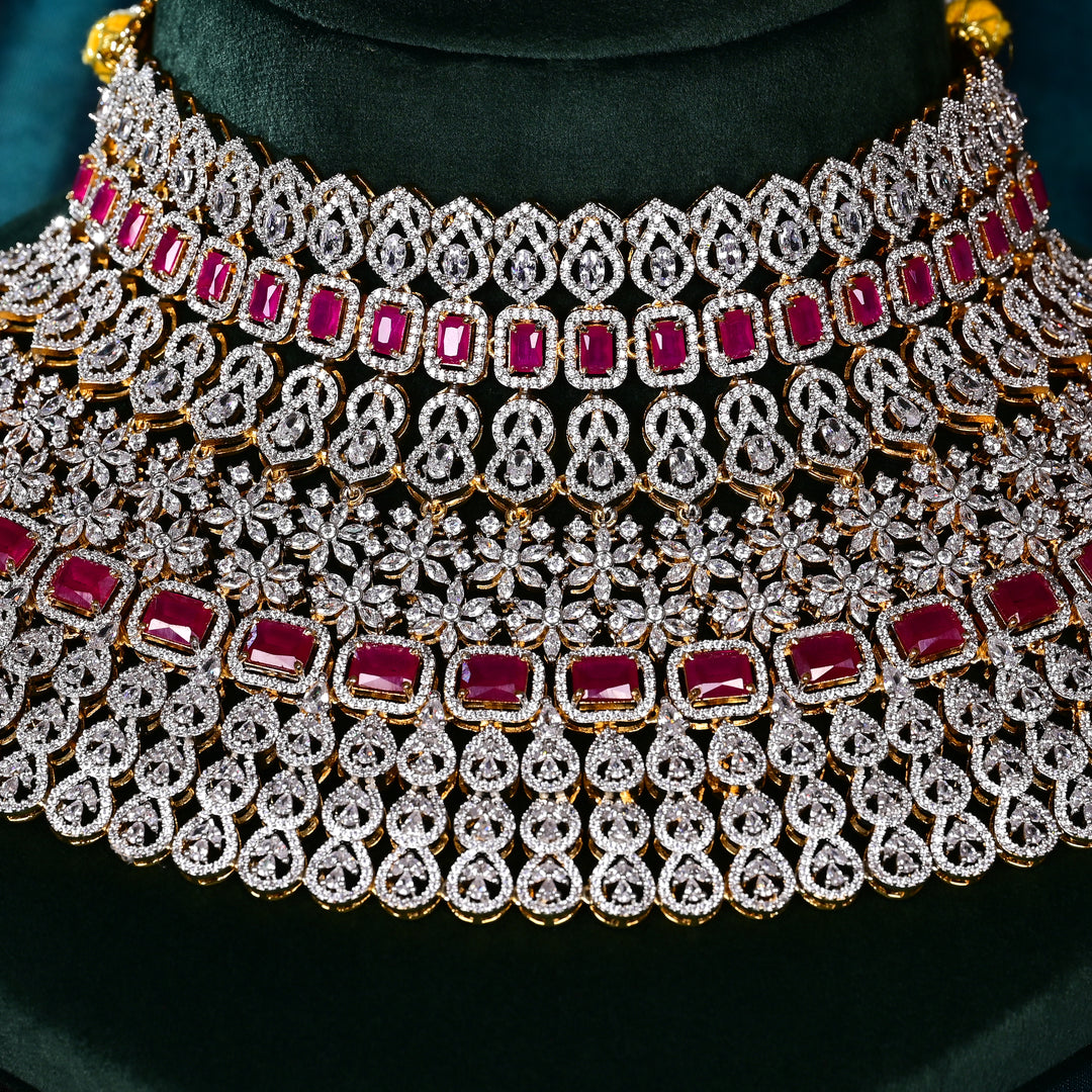CZ Ruby Choker