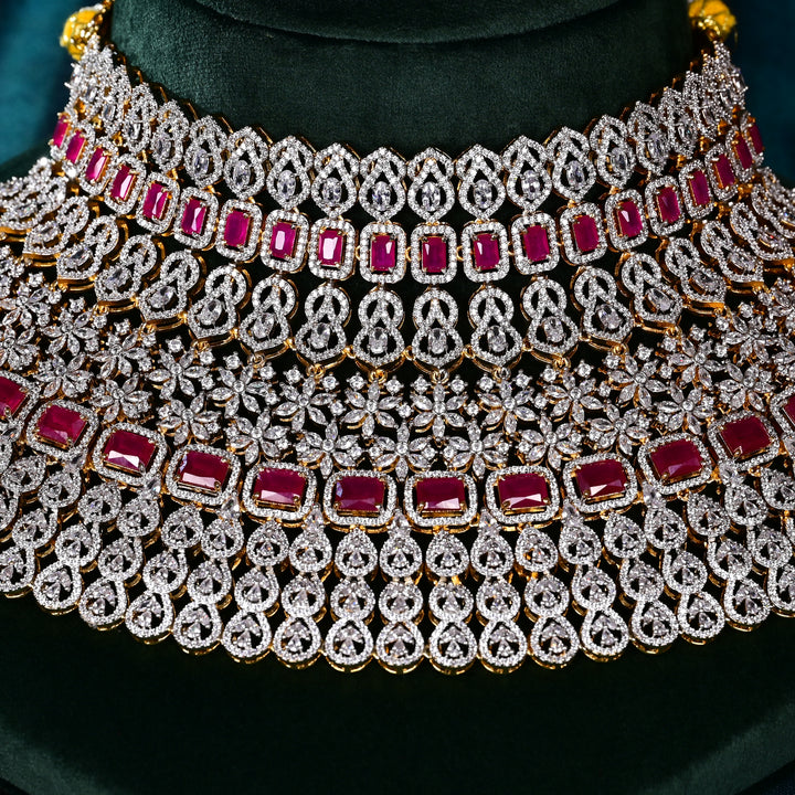 CZ Ruby Choker