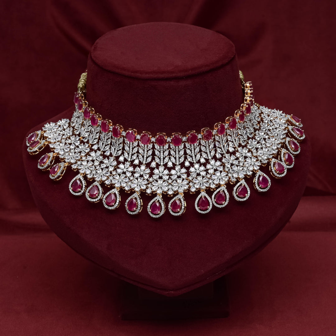 CZ Ruby Choker