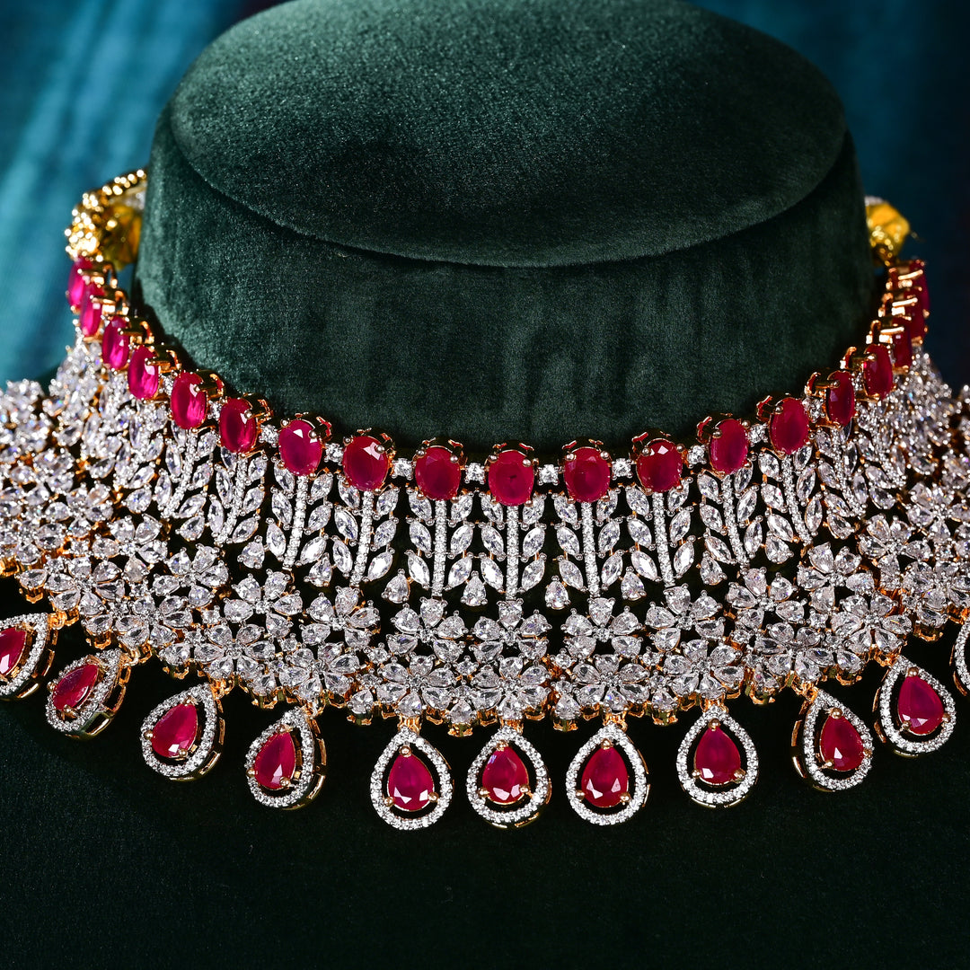CZ Ruby Choker