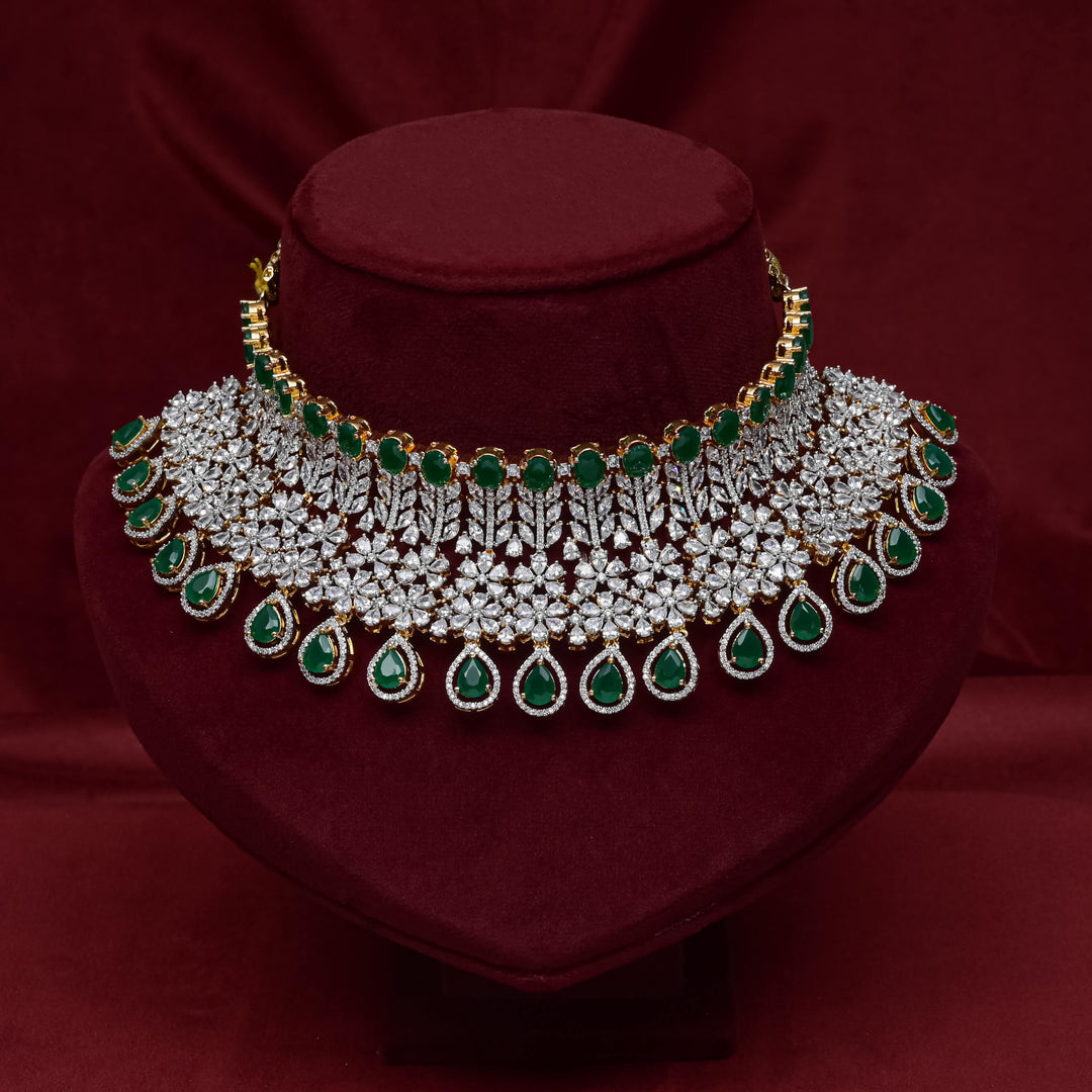 CZ Emerald Choker