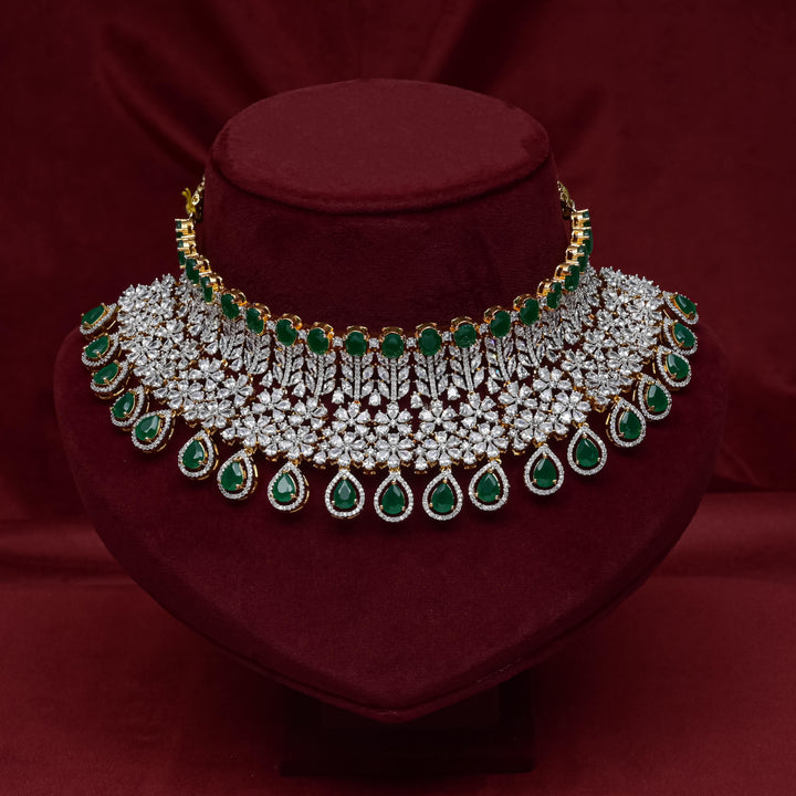 CZ Emerald Choker
