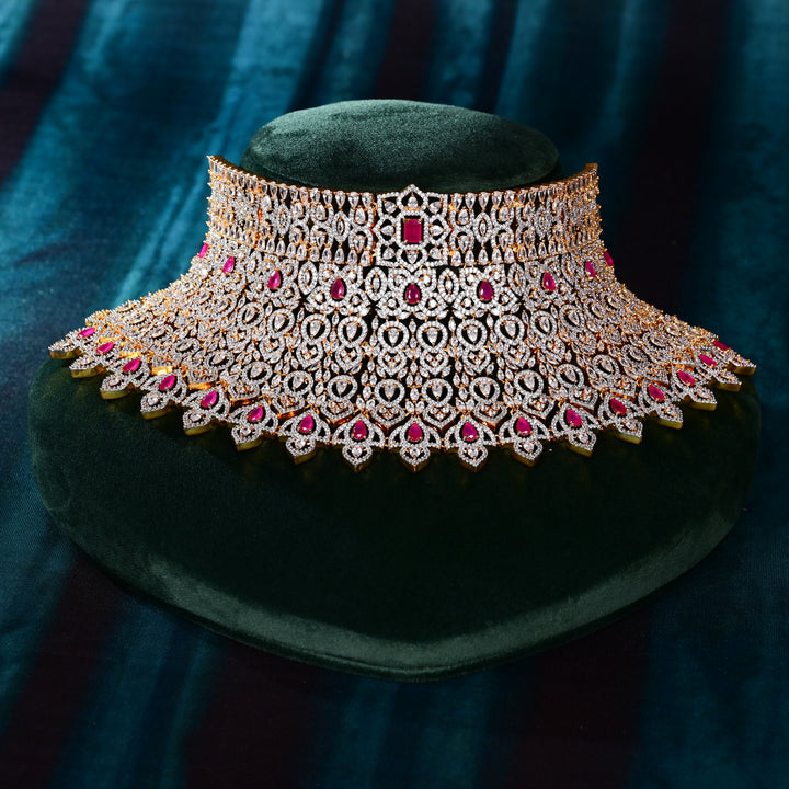 CZ Ruby Choker