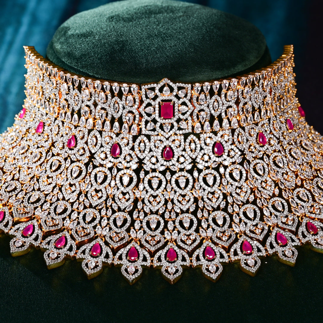 CZ Ruby Choker