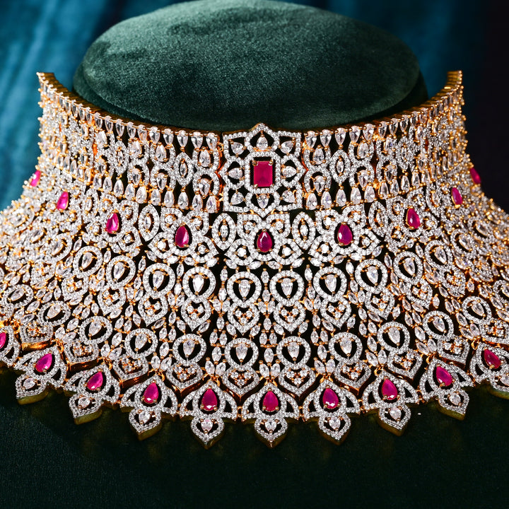 CZ Ruby Choker