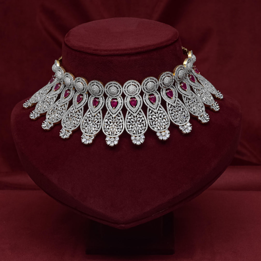 CZ Ruby Choker