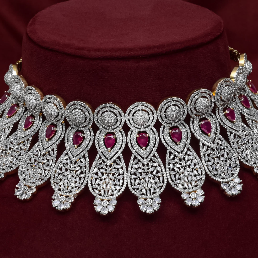 CZ Ruby Choker