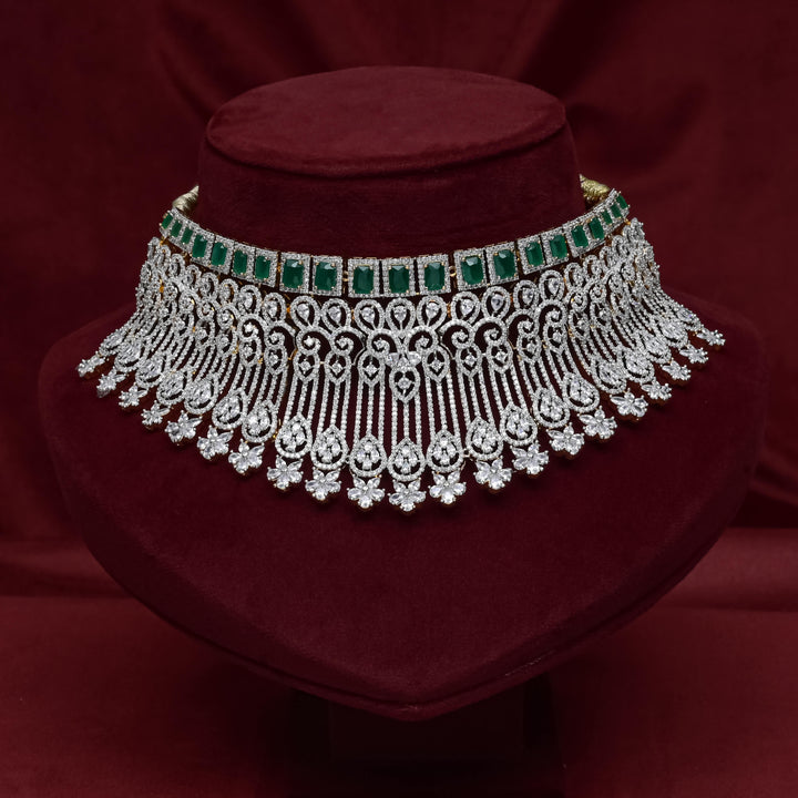 CZ Emerald Choker
