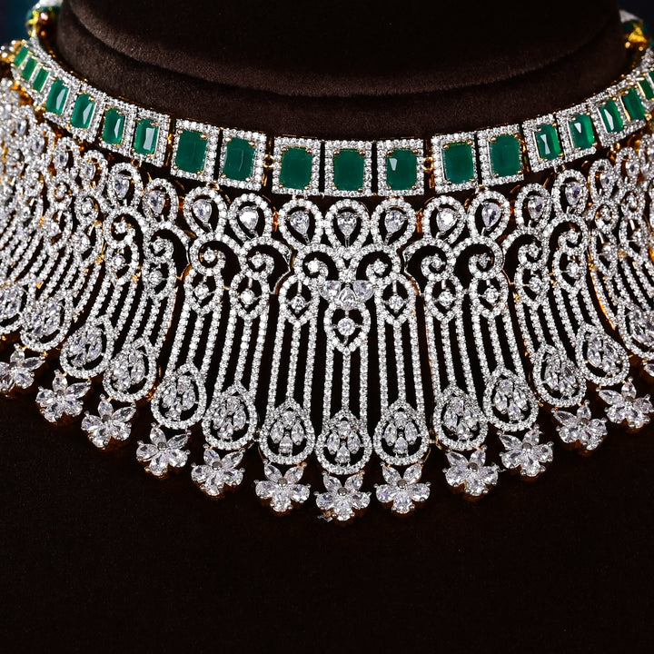 CZ Emerald Choker