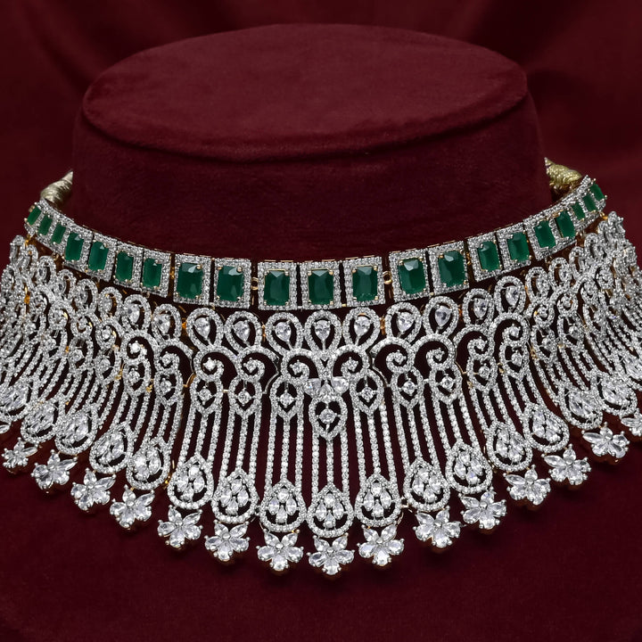 CZ Emerald Choker