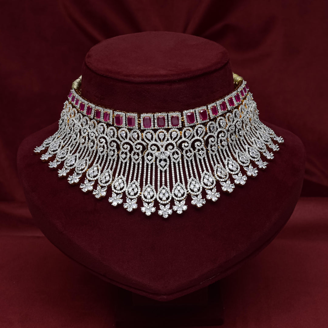 CZ Ruby Choker