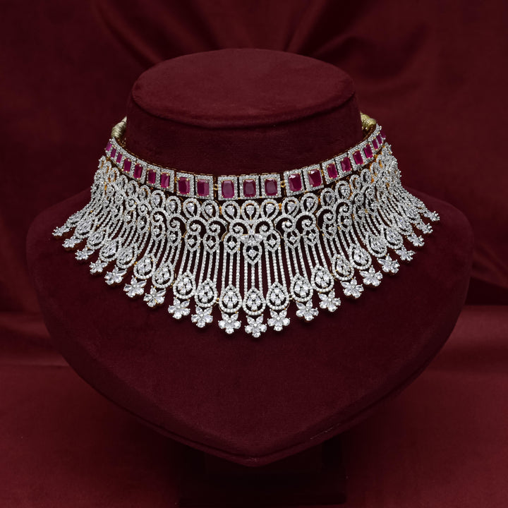 CZ Ruby Choker