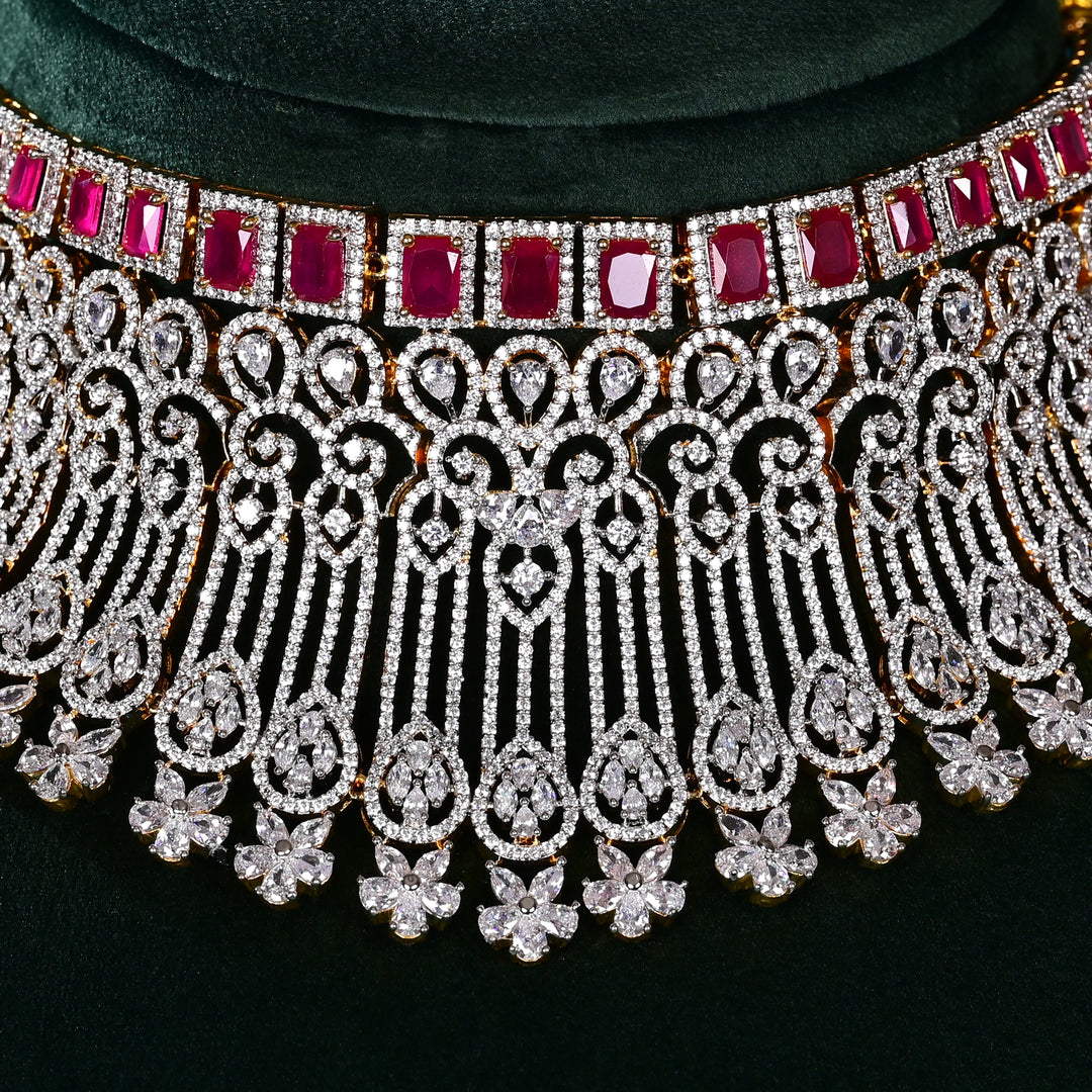 CZ Ruby Choker
