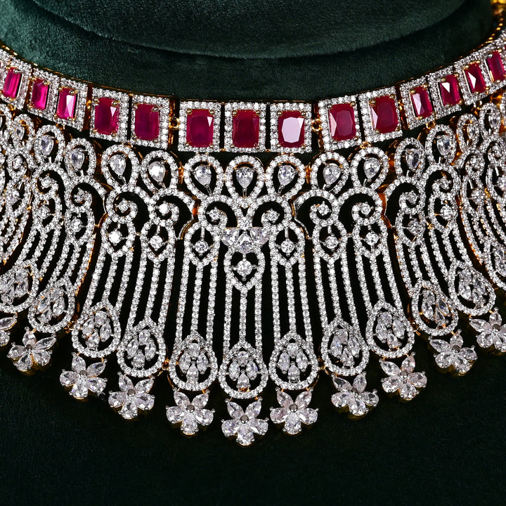 CZ Ruby Choker