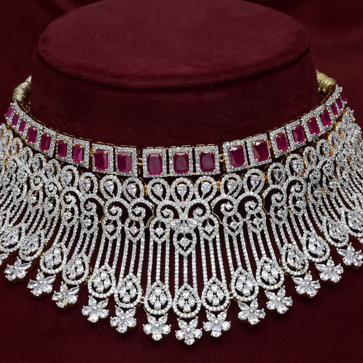 CZ Ruby Choker