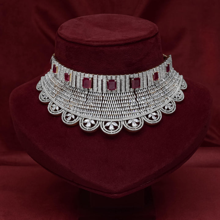 CZ Ruby Choker
