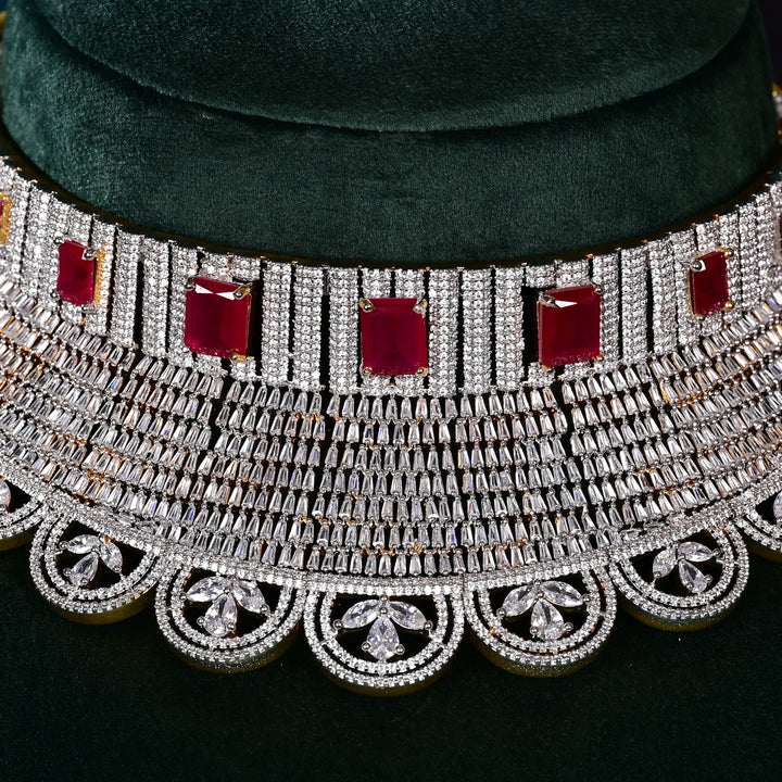 CZ Ruby Choker