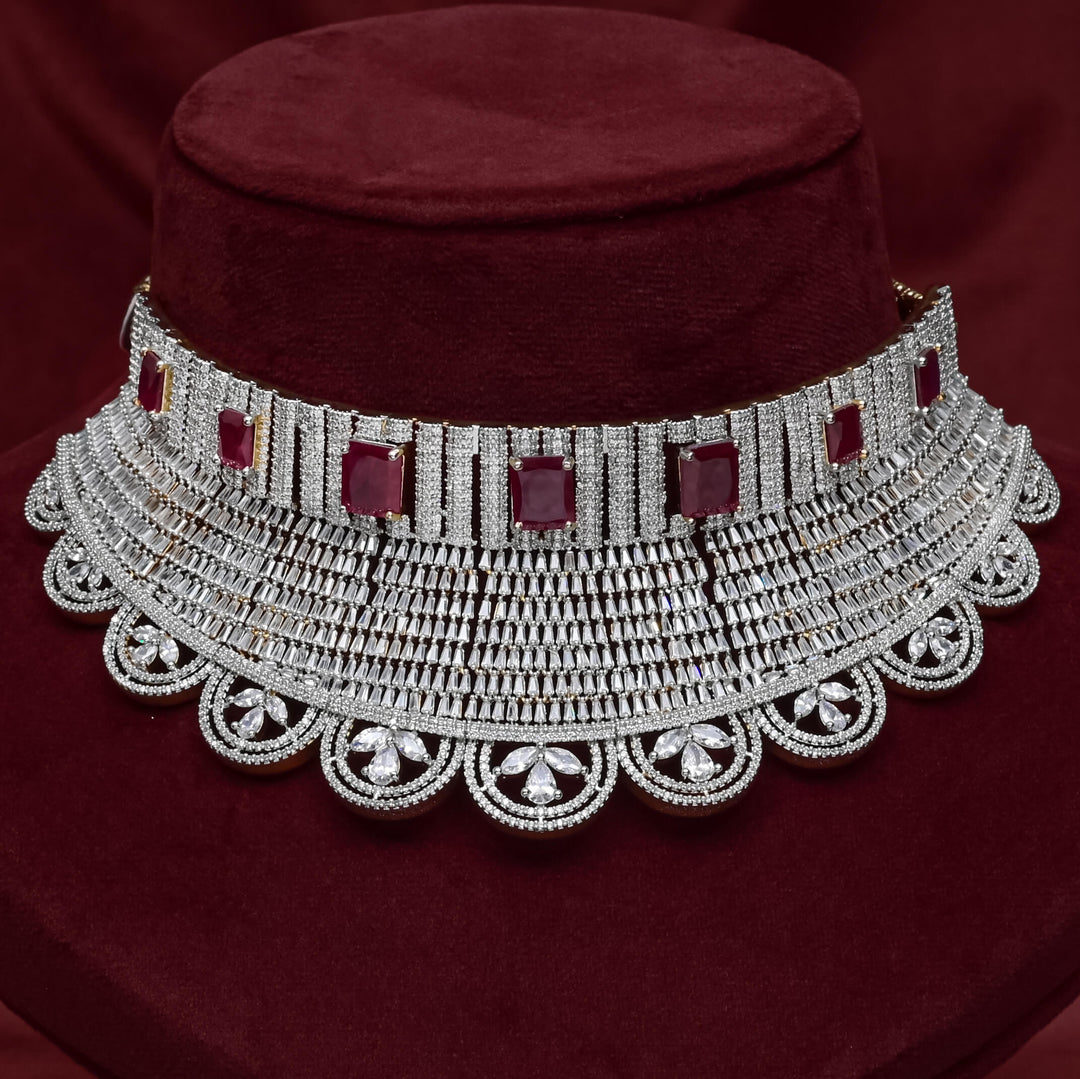 CZ Ruby Choker