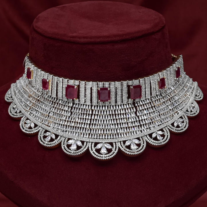 CZ Ruby Choker