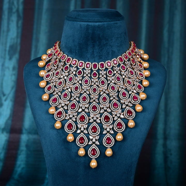 CZ Ruby Choker