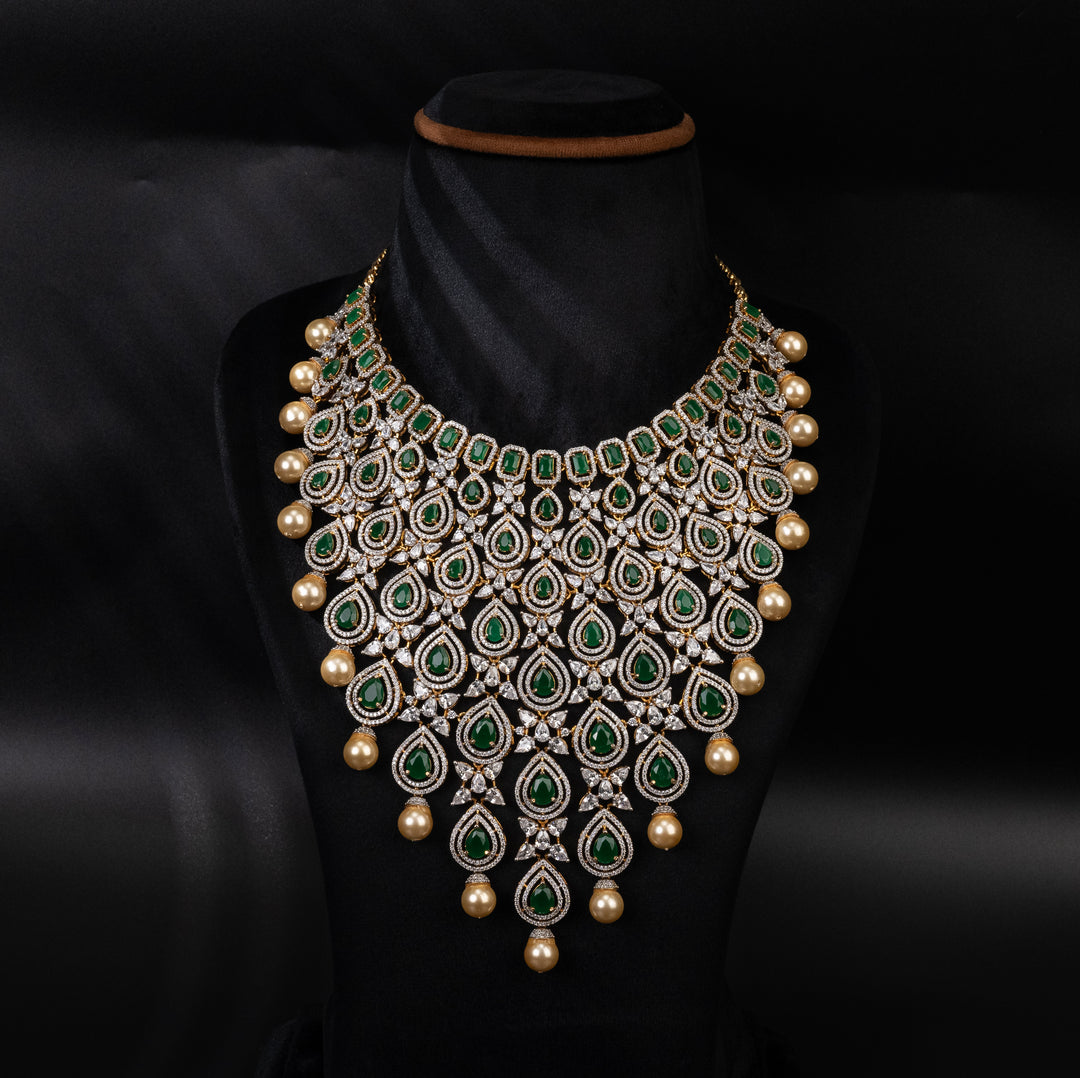 CZ Emerald Choker