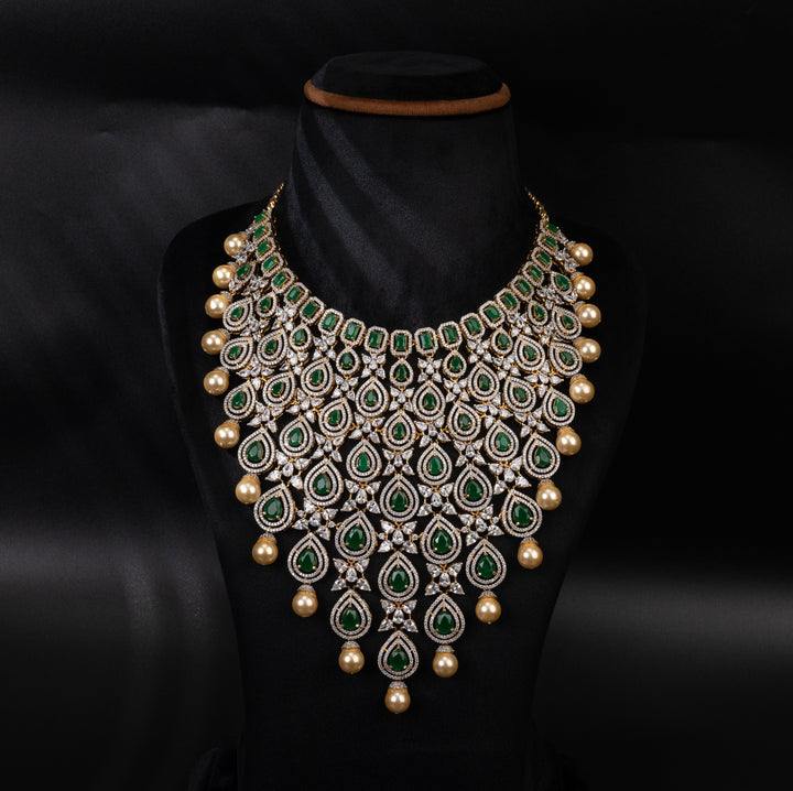 CZ Emerald Choker