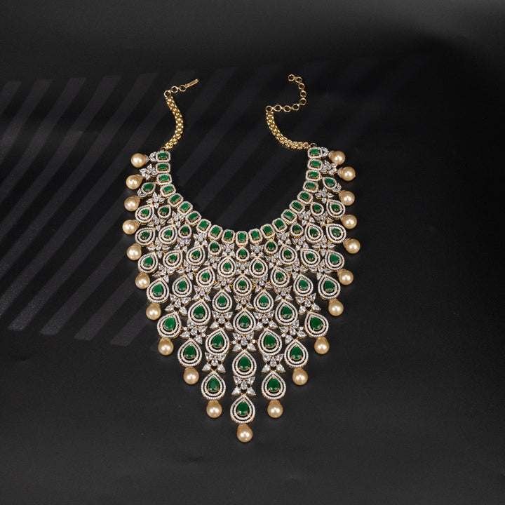 CZ Emerald Choker