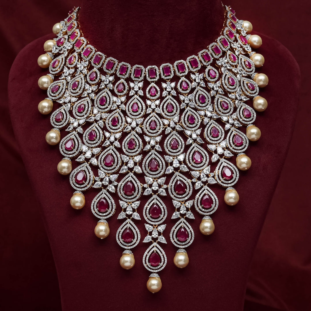 CZ Ruby Choker
