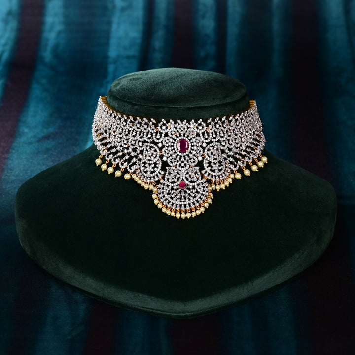 CZ Ruby Choker