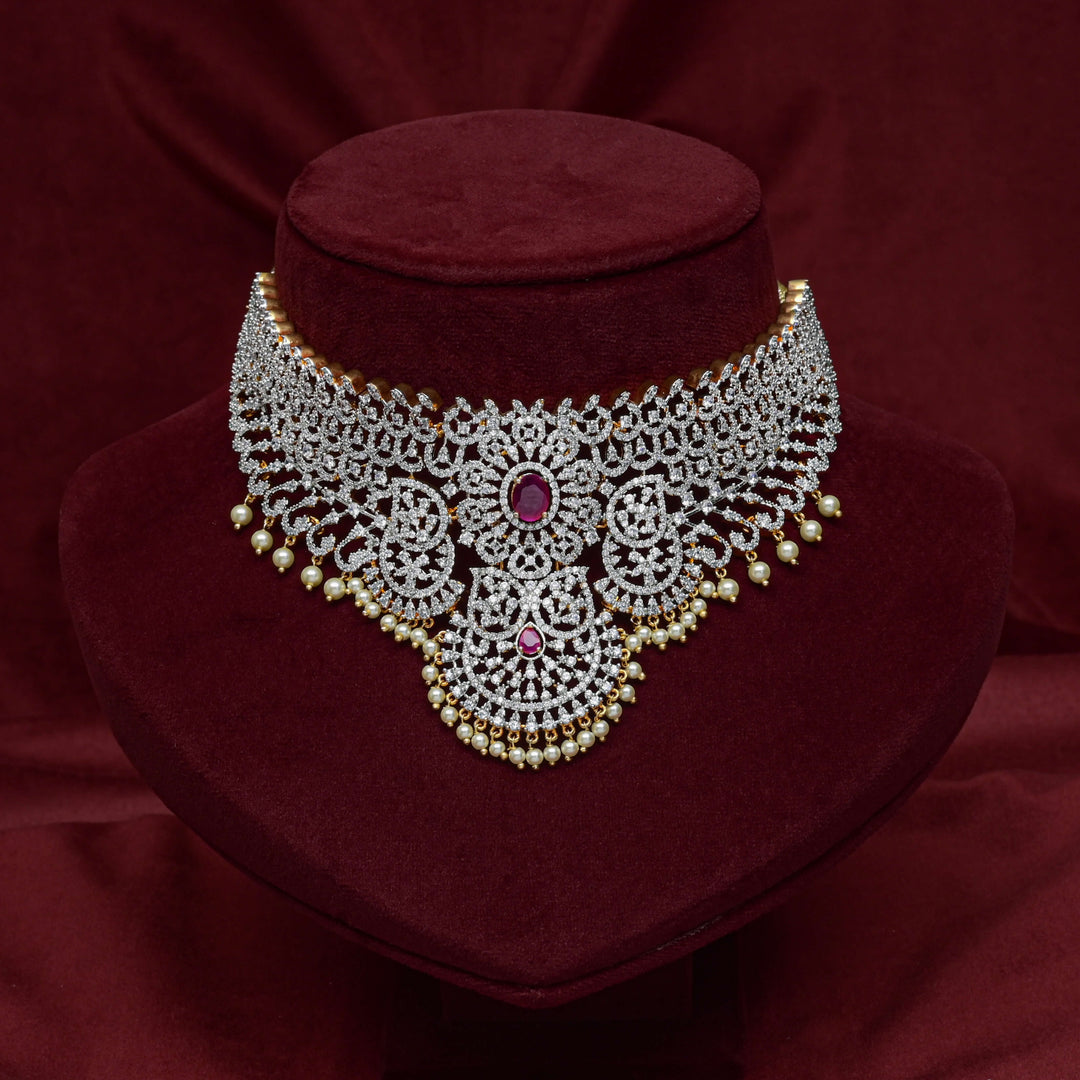 CZ Ruby Choker