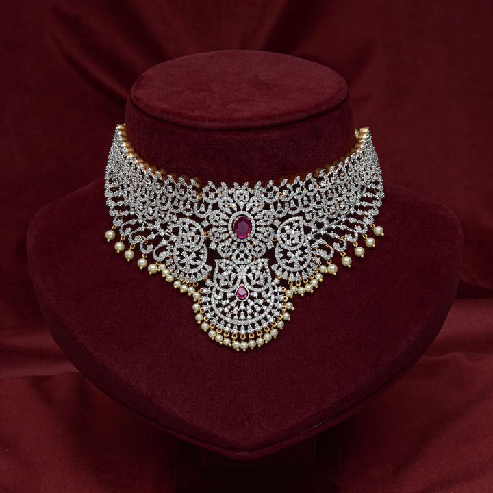 CZ Ruby Choker