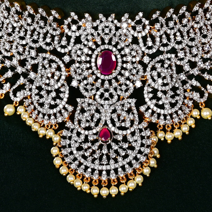 CZ Ruby Choker