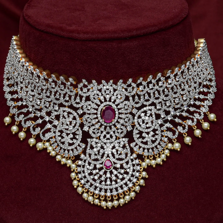CZ Ruby Choker