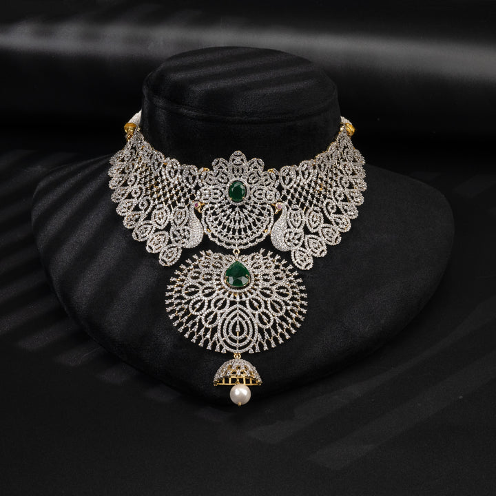 CZ Emerald Choker
