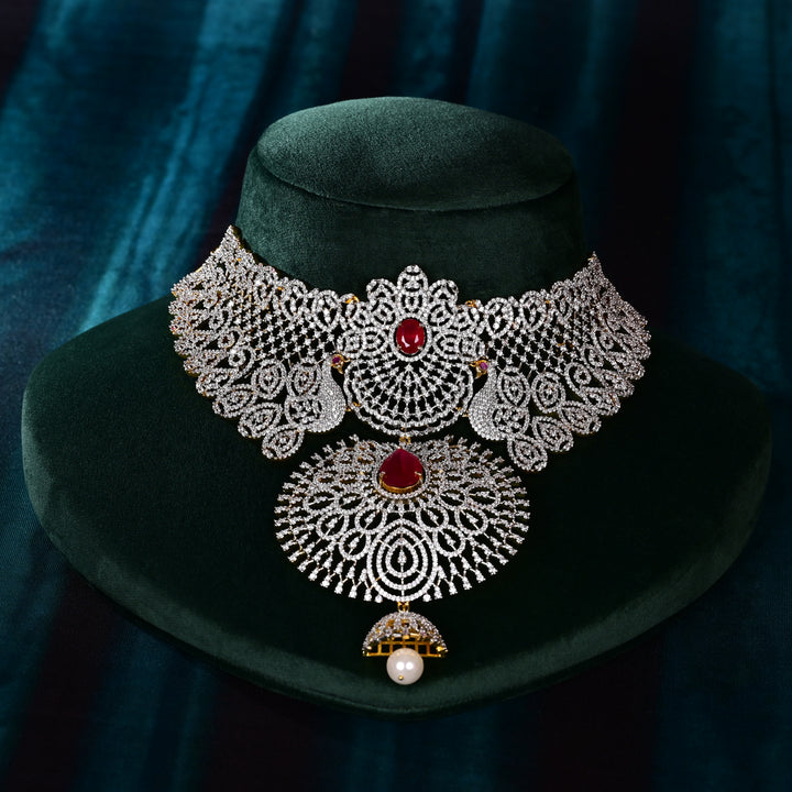 CZ Ruby Choker
