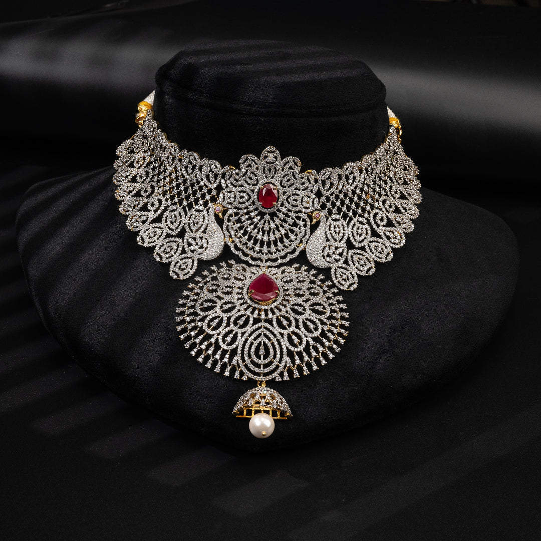 CZ Ruby Choker