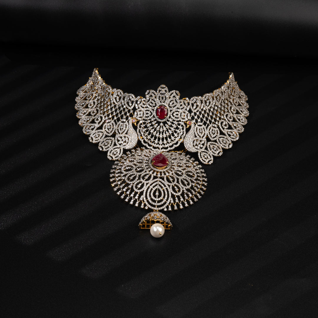 CZ Ruby Choker