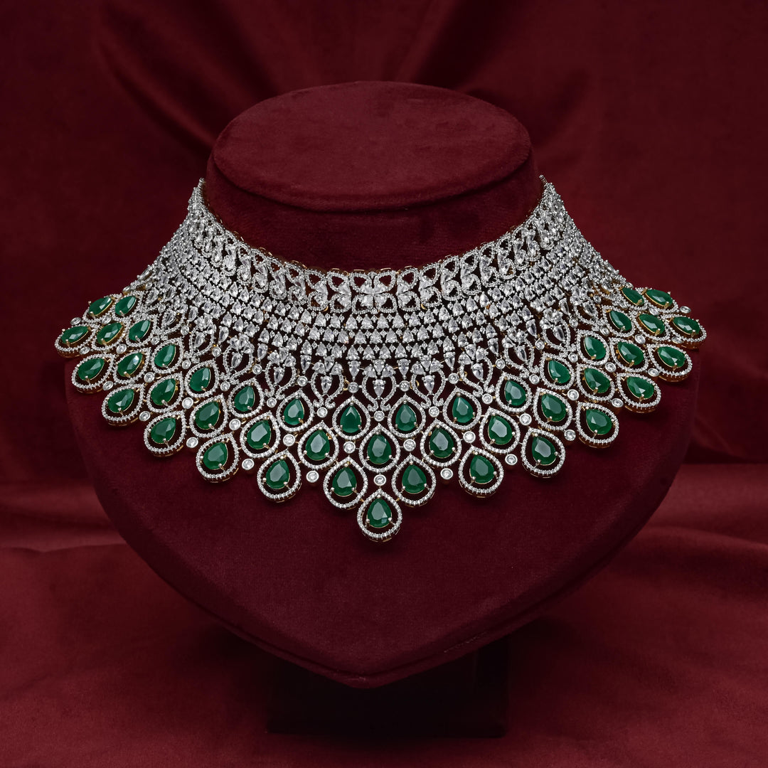 CZ Emerald choker