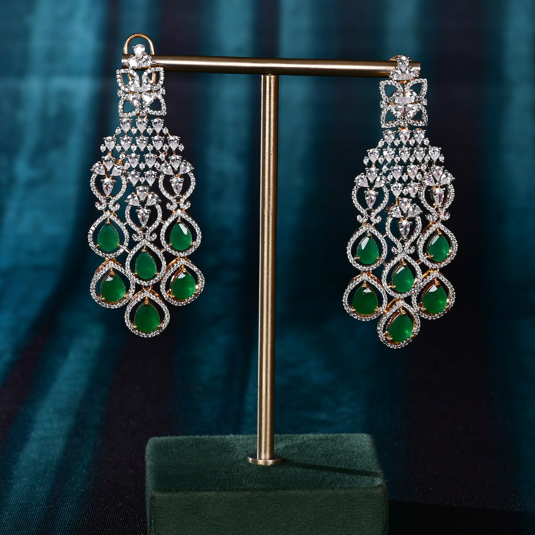 CZ Emerald choker