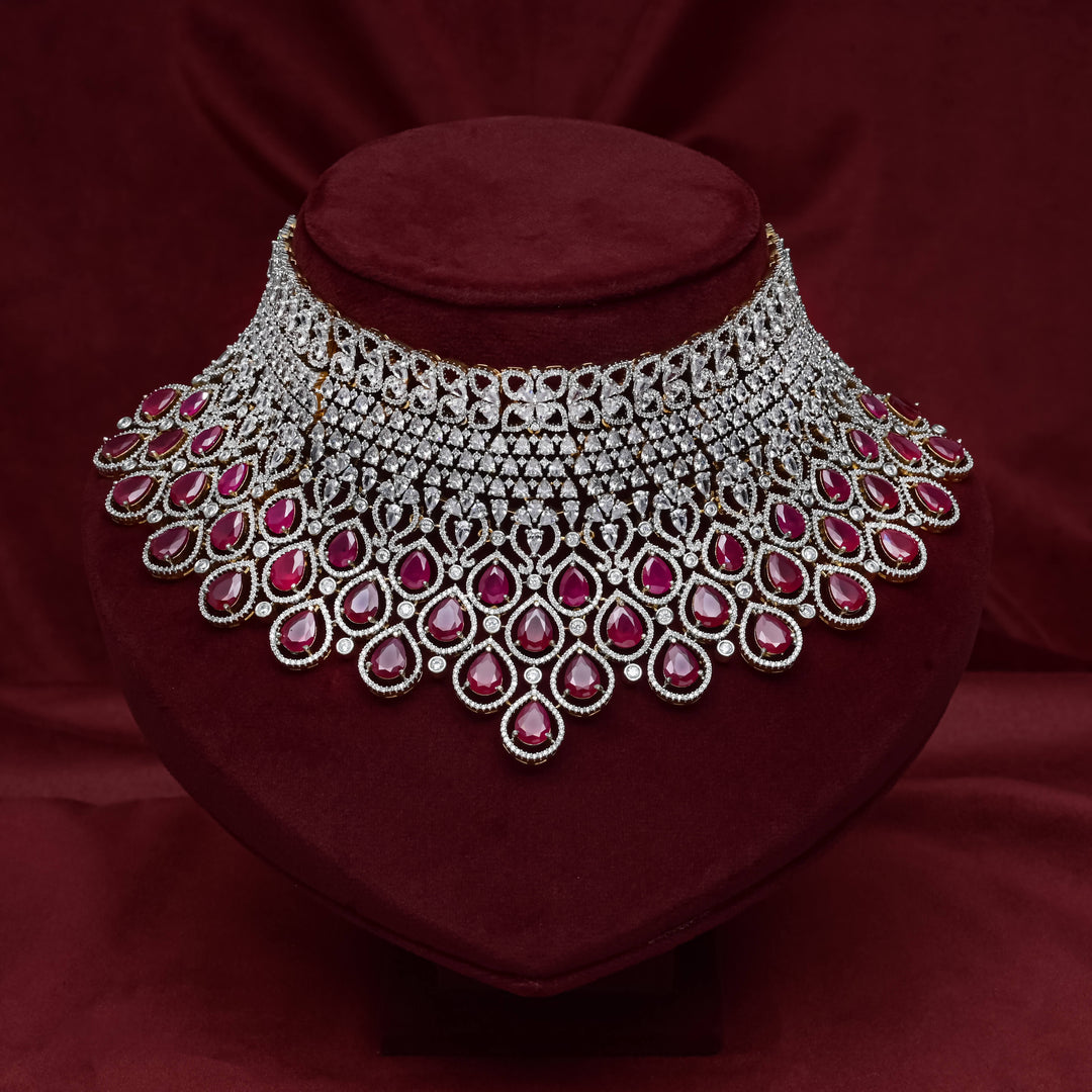 CZ Ruby Choker