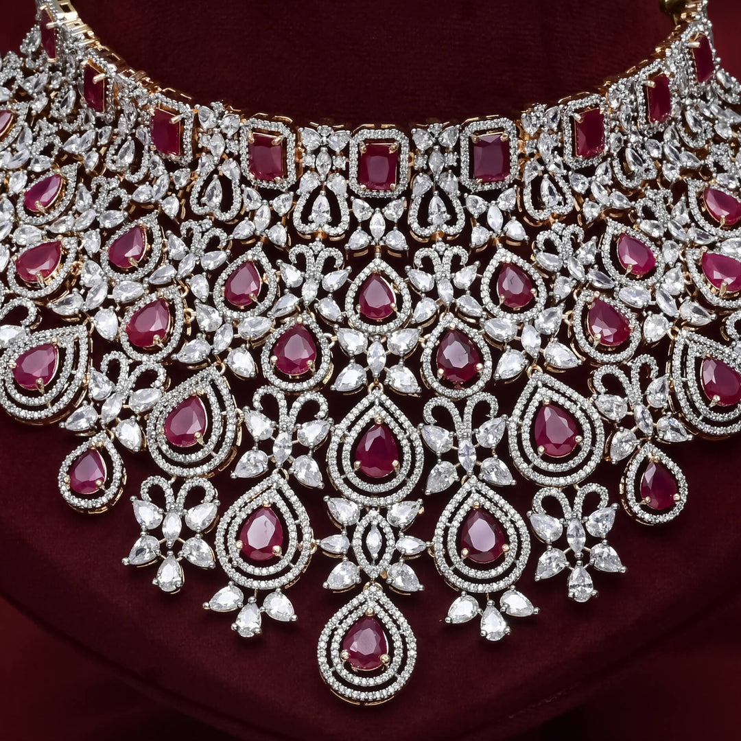 CZ Ruby Choker