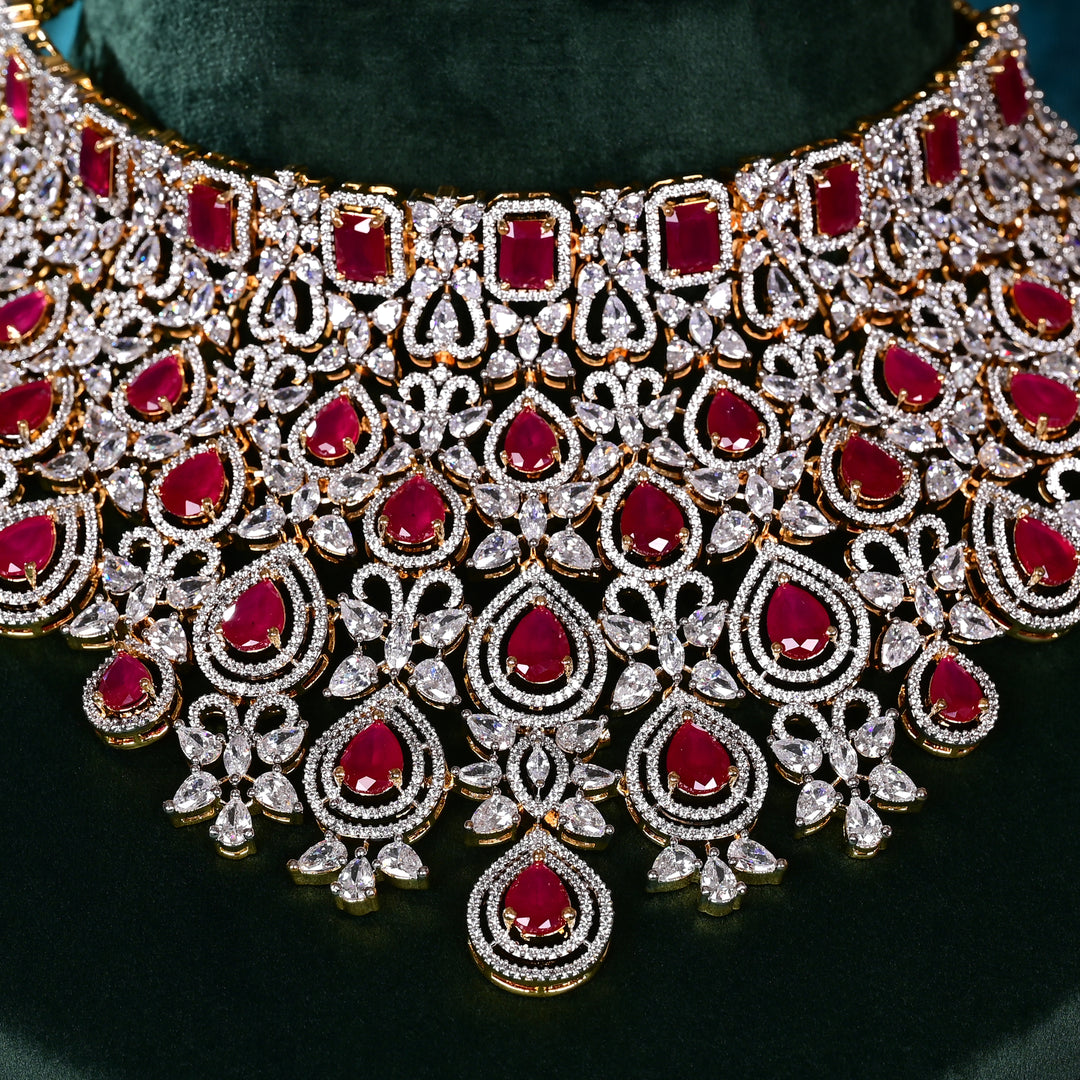 CZ Ruby Choker