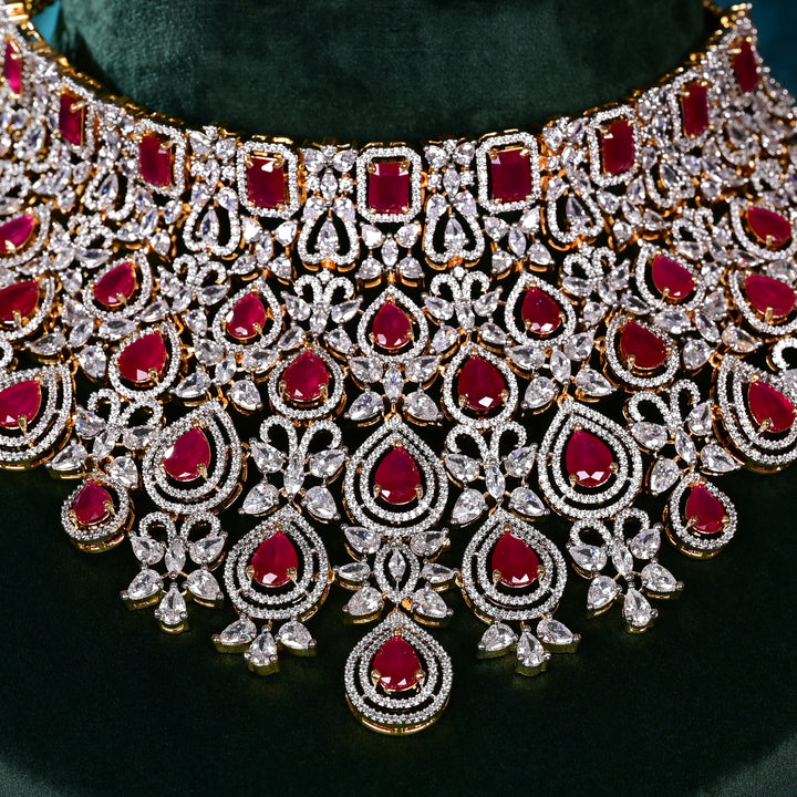 CZ Ruby Choker