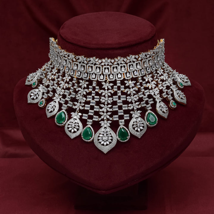 CZ Emerald Choker