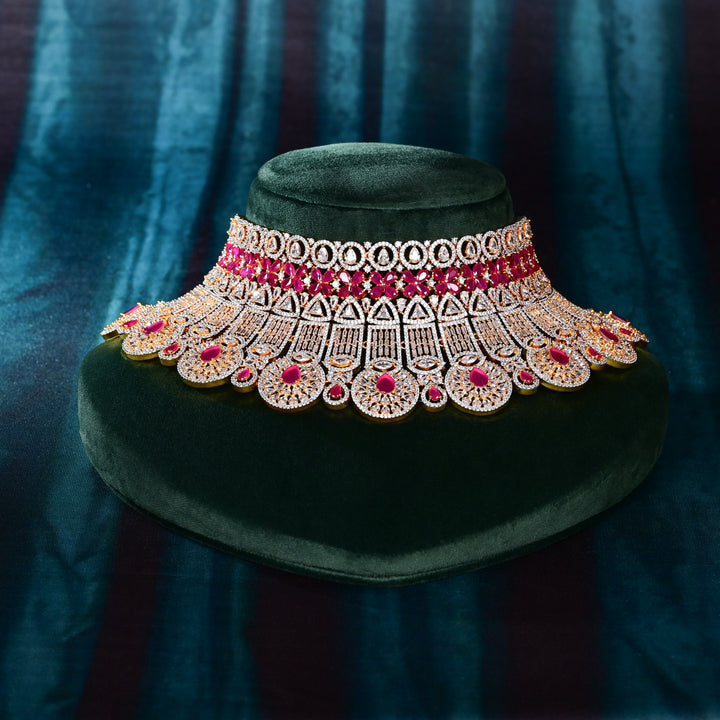 CZ Ruby Choker