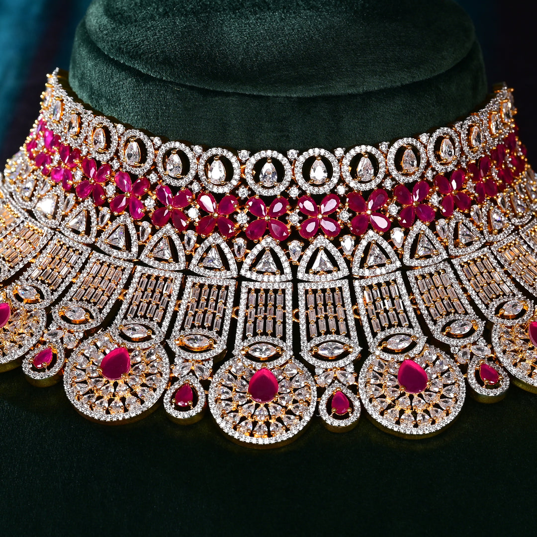 CZ Ruby Choker